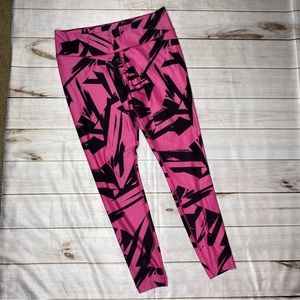 Nike Leggings Dri-Fit XL Ten One Pink Black